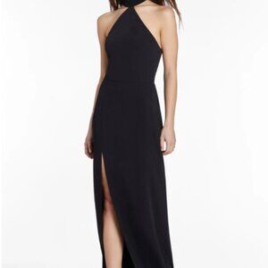 Amanda Uprichard Queens Maxi Gown in Black